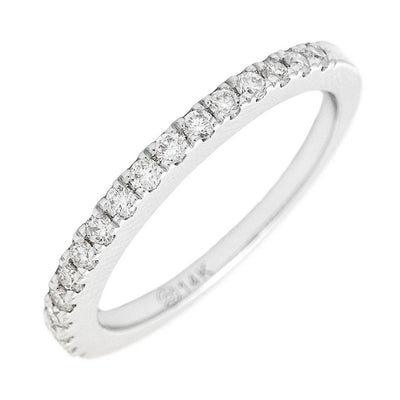 csv_image Wedding Bands Wedding Ring in White Gold containing Diamond 57864