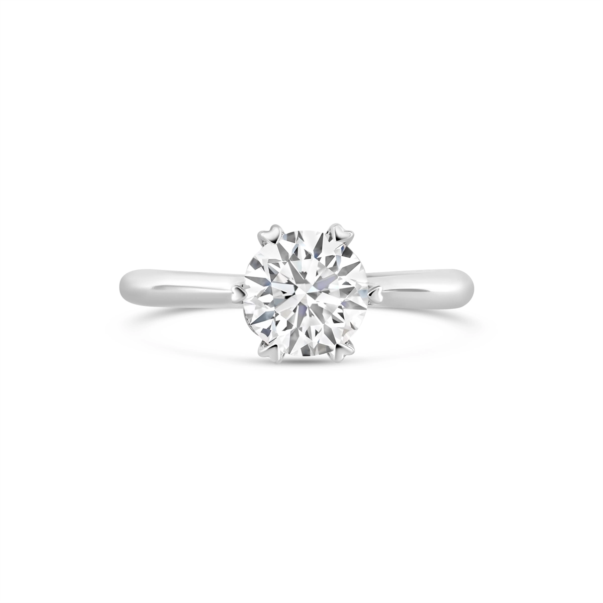 Ritani Engagement in White Gold 1RZ3278DR-18K
