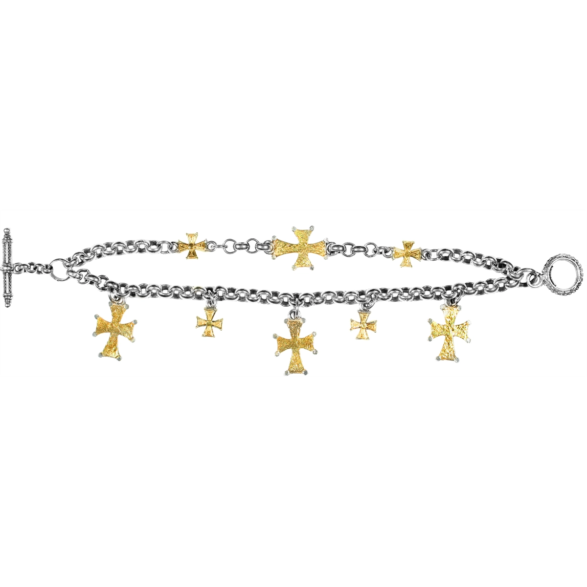 Konstantino Bracelets in Mixed Metals BKJ99-130
