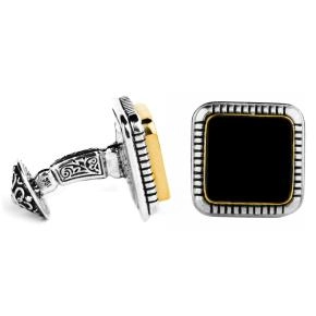 Konstantino Accessories in Mixed Metals containing Black onyx MAMK43-120 MEN'S
