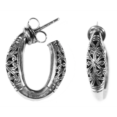Konstantino Earrings in Silver SKMK2911-131