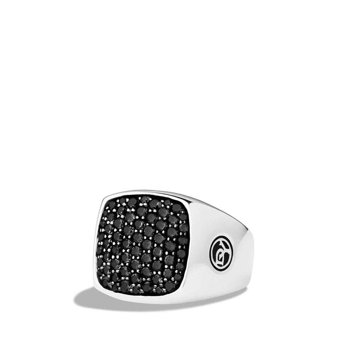 David Yurman Rings in Silver containing Black diamond R05719MSSABD10