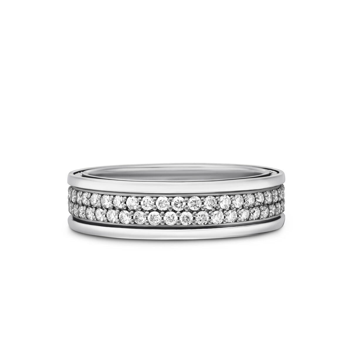 David Yurman Rings in Silver containing Diamond R05780MSSADI85