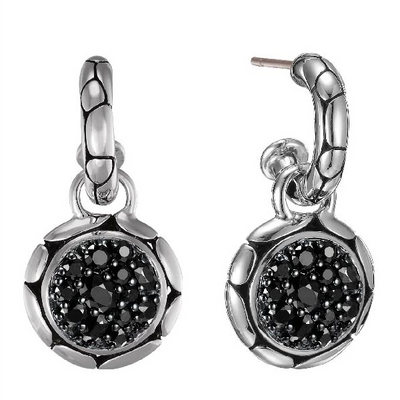 John Hardy Earrings in Silver containing Other EBS20257BLS