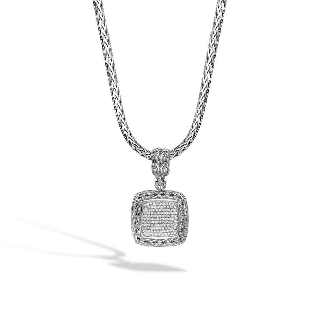 John Hardy Pendants in Silver containing Diamond HBP92371DI