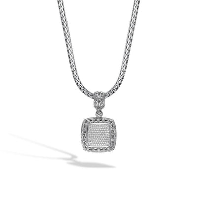 John Hardy Pendants in Silver containing Diamond HBP92371DI