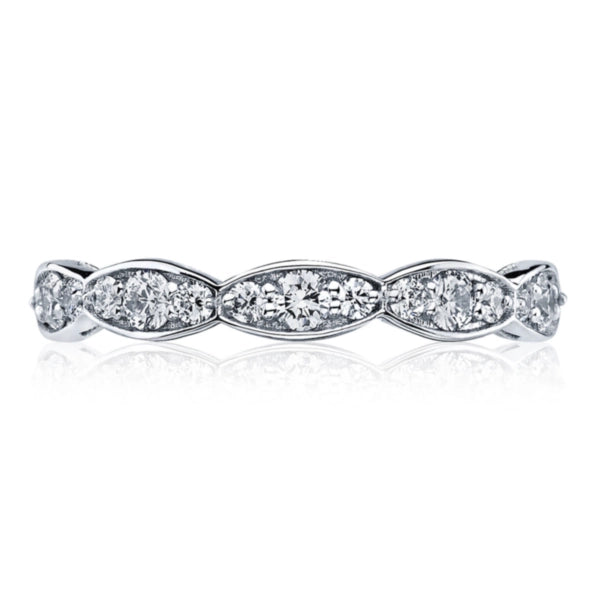Tacori Wedding Rings in White Gold containing Diamond 46-3 W