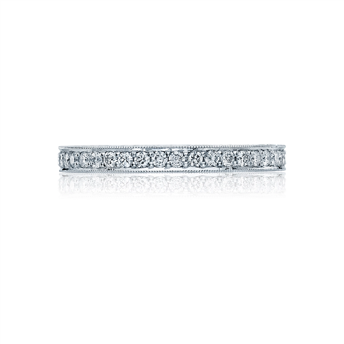 Tacori Wedding Rings in Platinum/Palladium containing Diamond HT 2522 B
