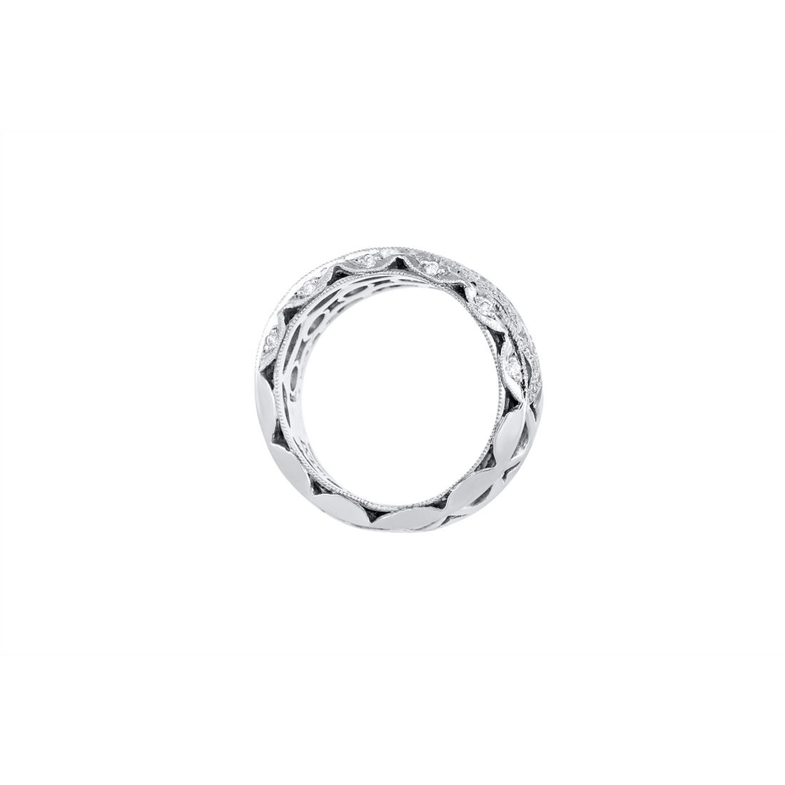 Tacori Rings in Platinum/Palladium containing Diamond 2701