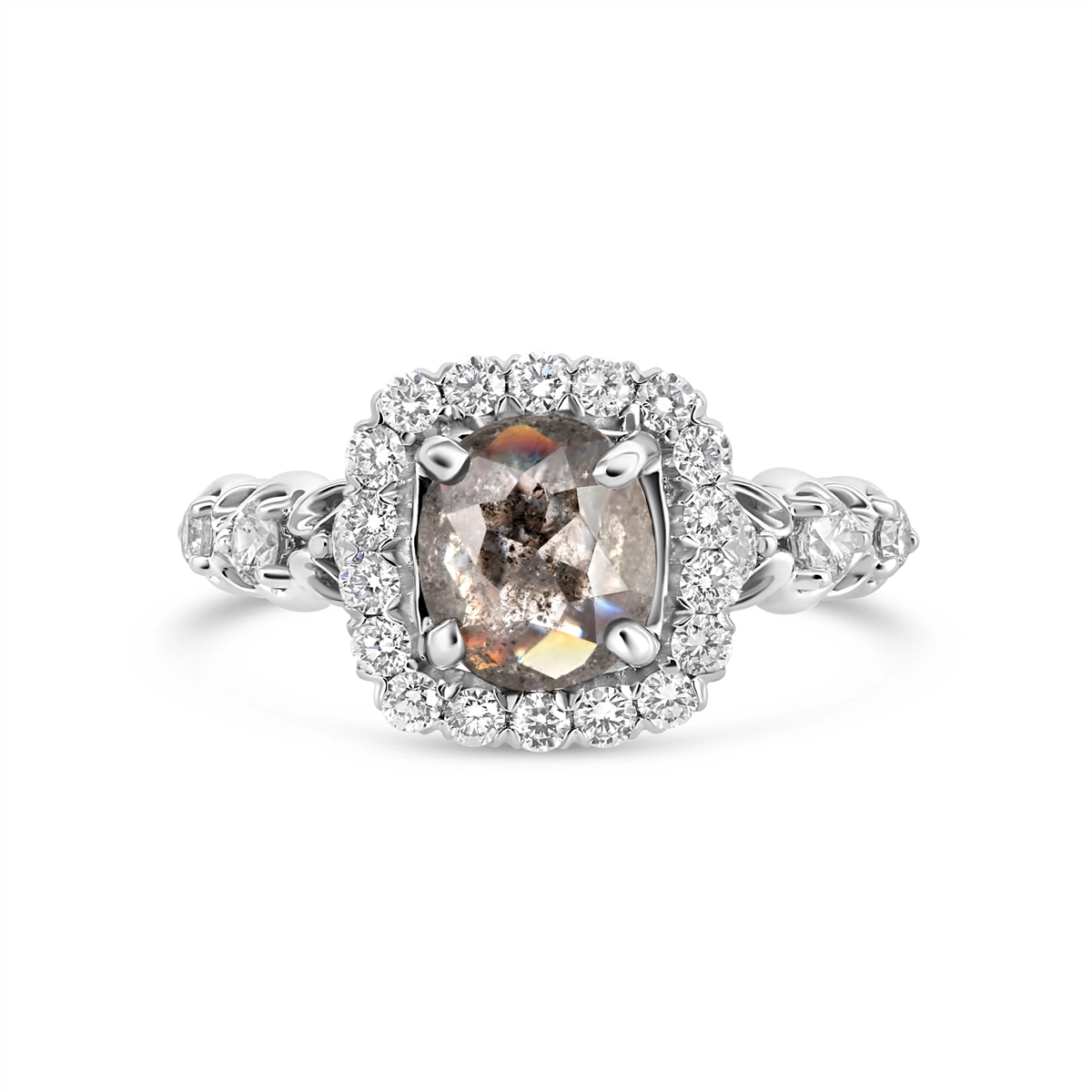 Ritani Engagement Rings in White Gold containing Diamond 83826