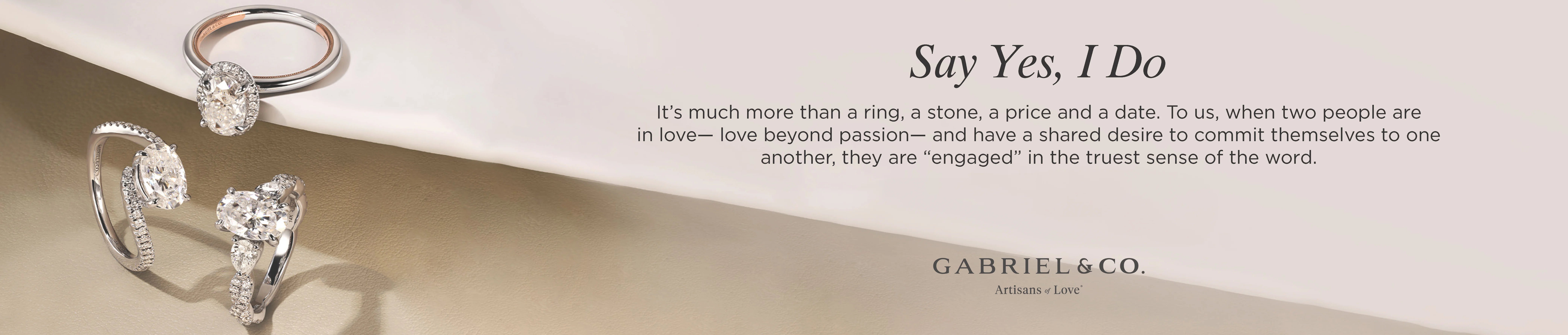 Gabriel and Co Engagement Rings