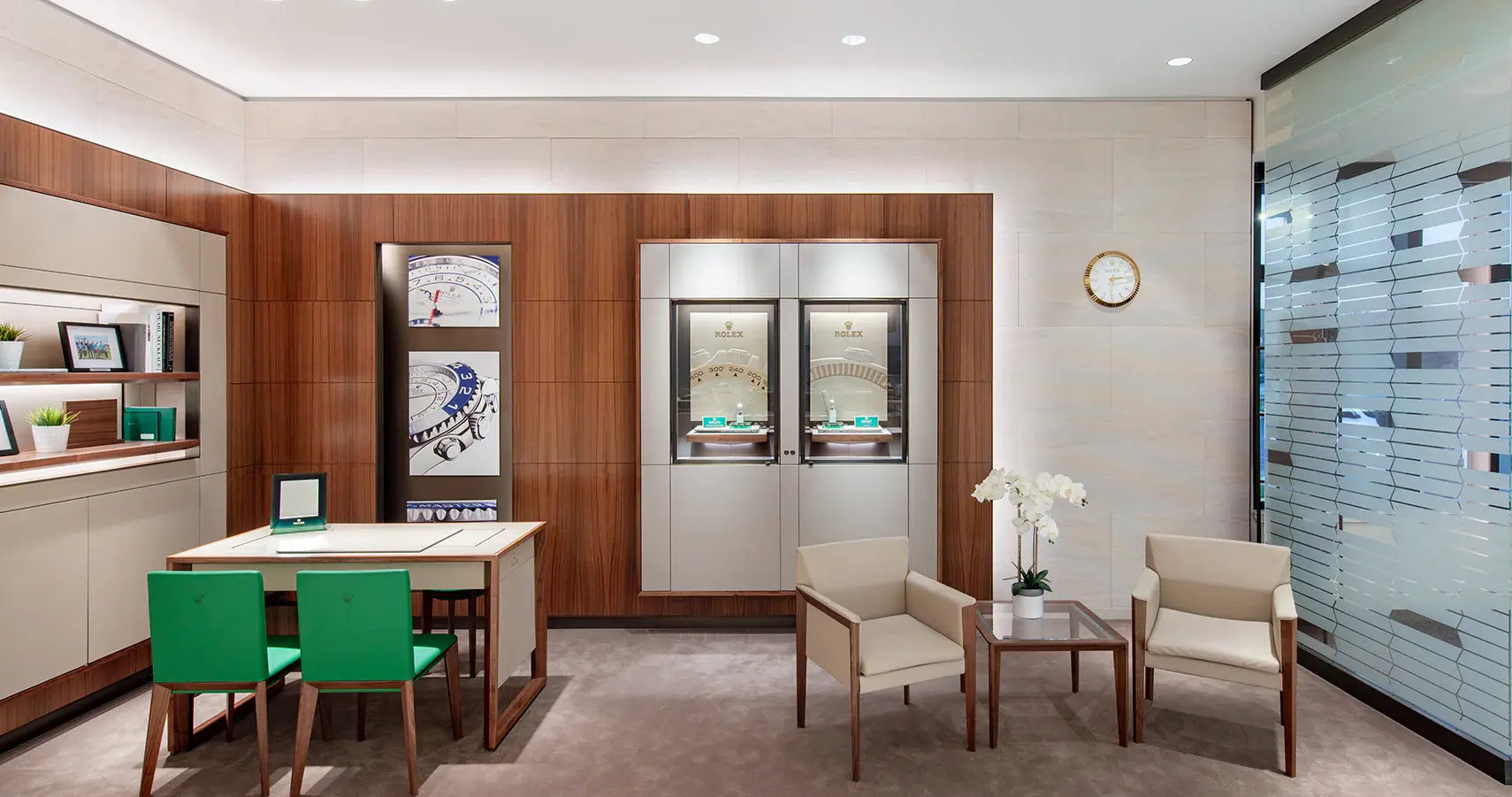 alt="discover our luxury rolex showroom - Meierotto Jewelers"