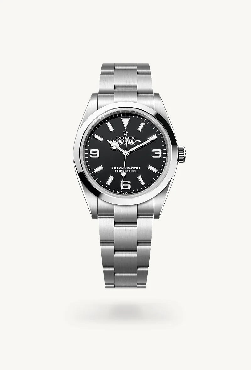 Rolex Explorer in Oystersteel, M124270-0001 - Meierotto Jewelers