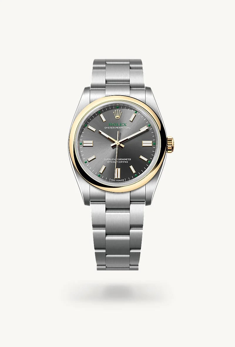 Rolex Oyster Perpetual 36 Yellow Rolesor - combination of Oystersteel and yellow gold, M126003-0001