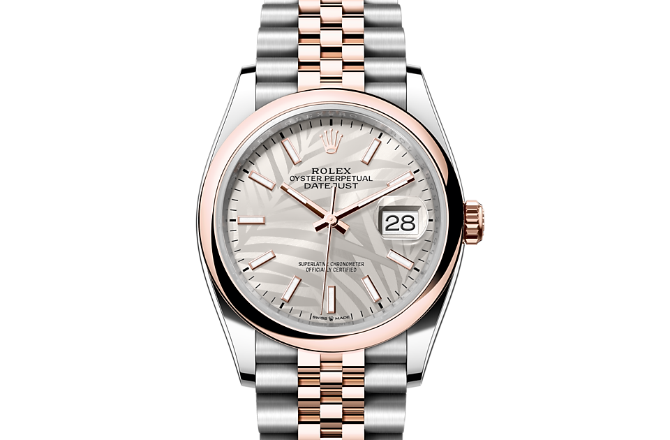 Rolex Datejust 36 M126201-0031 Watch Front Facing