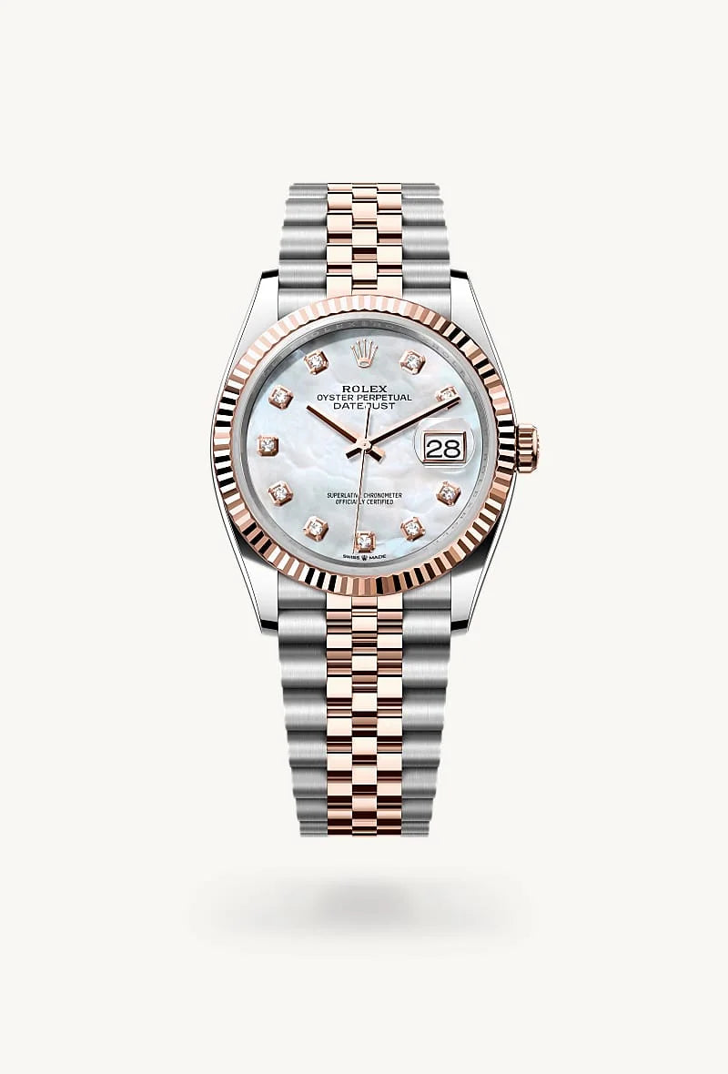 Rolex Datejust 36 Everose Rolesor - combination of Oystersteel and Everose gold, M126231-0021