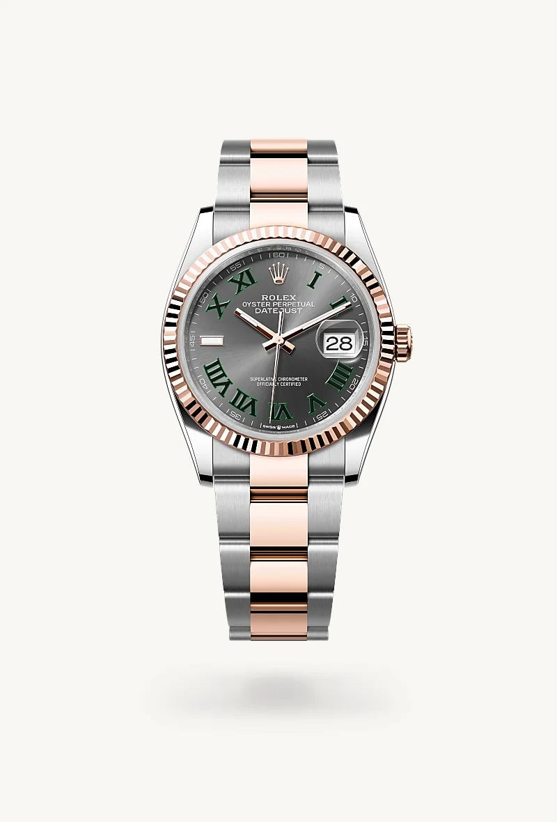 Rolex Datejust 36 Everose Rolesor - combination of Oystersteel and Everose gold, M126231-0030