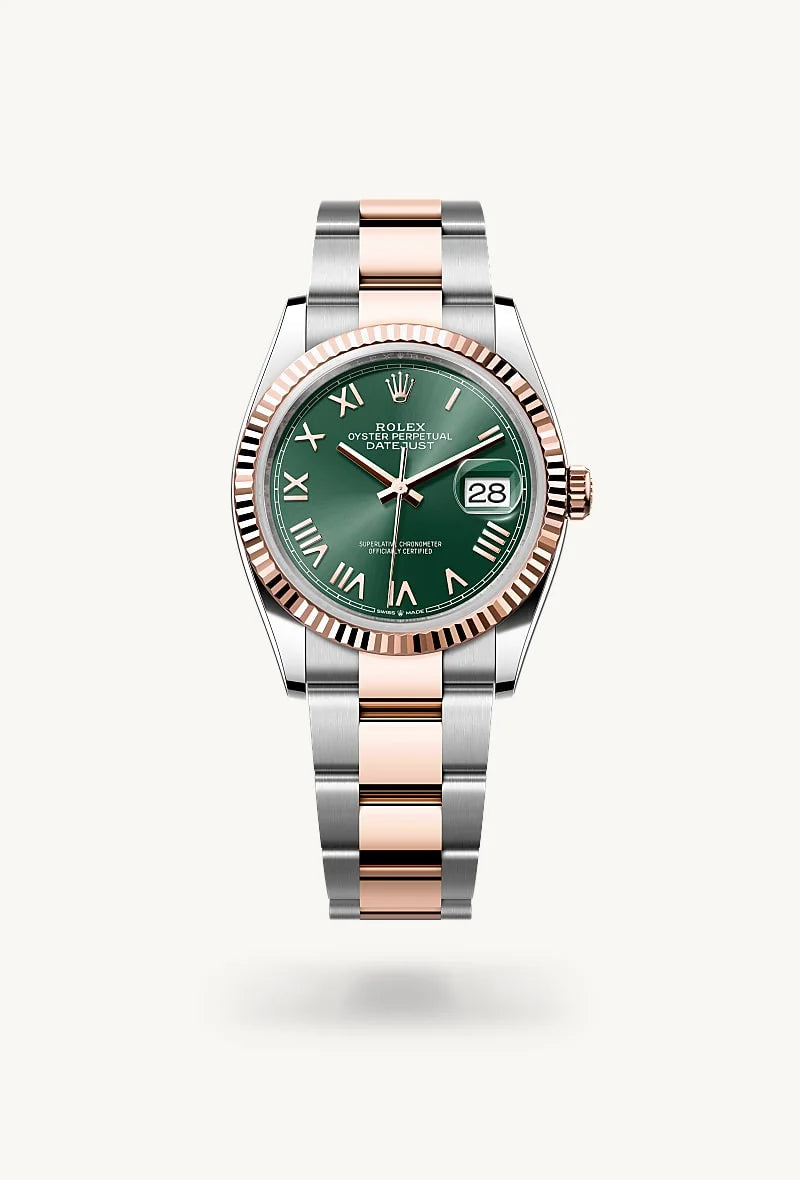 Rolex Datejust 36 Everose Rolesor - combination of Oystersteel and Everose gold, M126231-0052