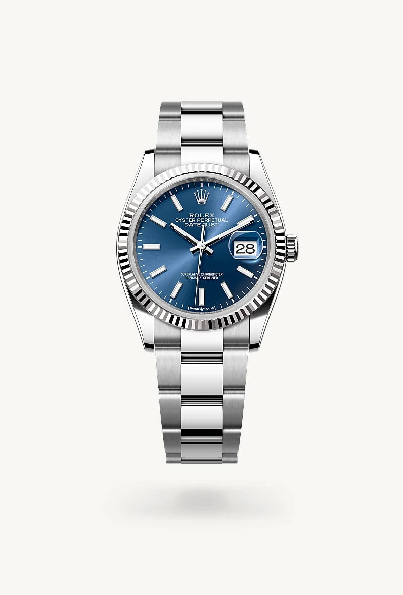 Rolex Datejust 36 White Rolesor - combination of Oystersteel and white gold, M126234-0018
