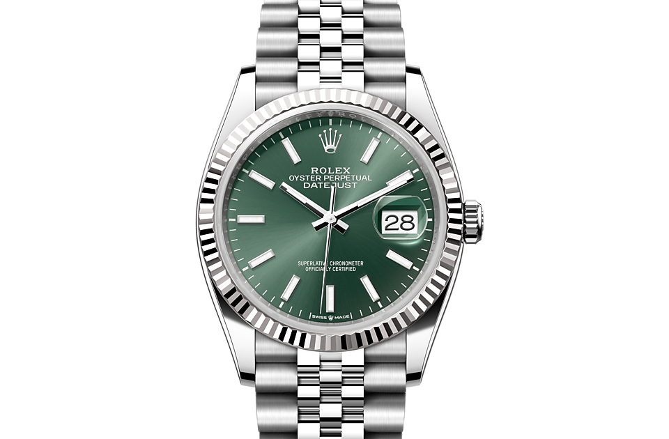 Rolex Datejust 36 M126234-0051 Watch Front Facing