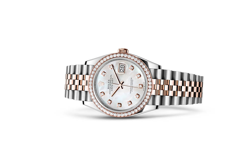 Rolex Datejust 36 M126281RBR-0009 Watch in Store Laying Down