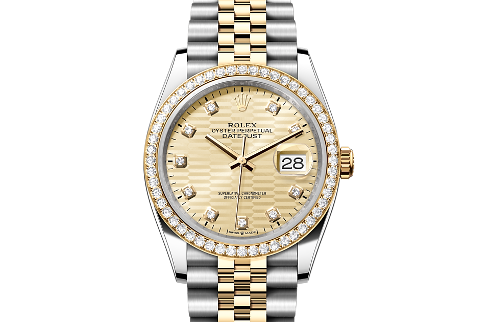Rolex Datejust 36 M126283RBR-0031 Watch Front Facing