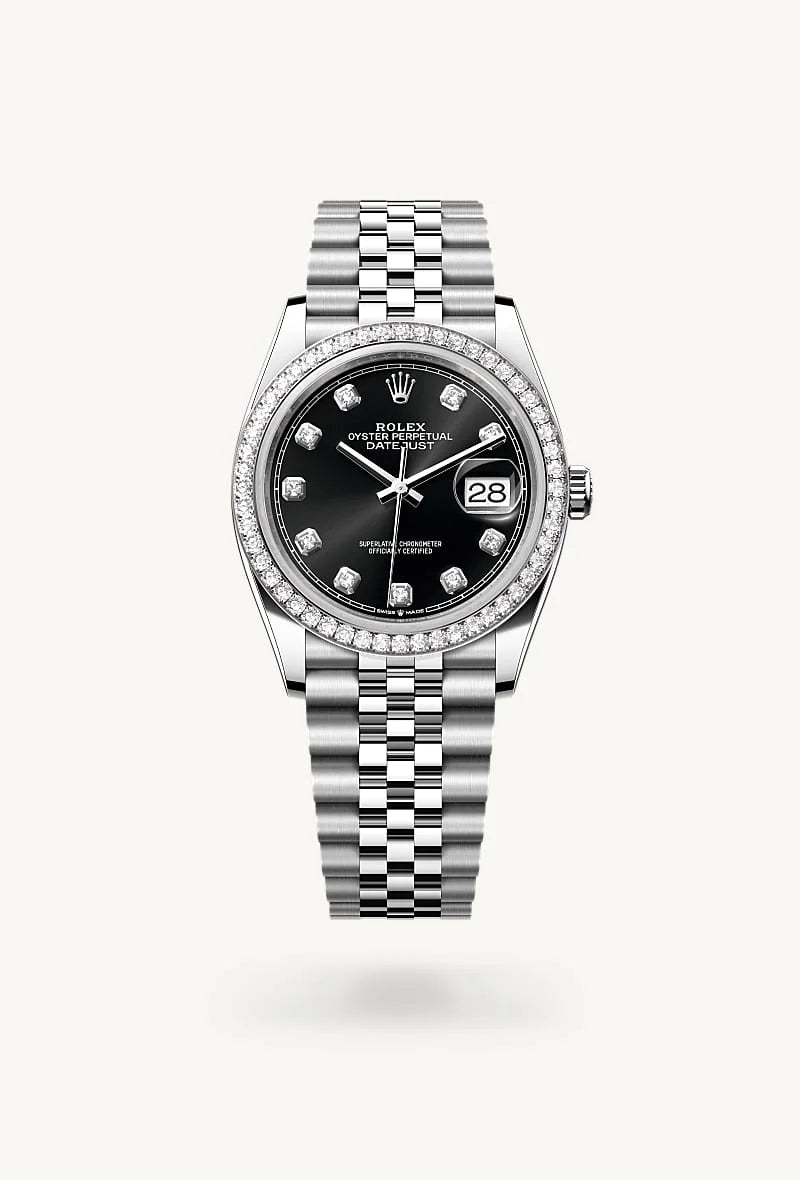 Rolex Datejust 36 White Rolesor - combination of Oystersteel and white gold, M126284RBR-0019