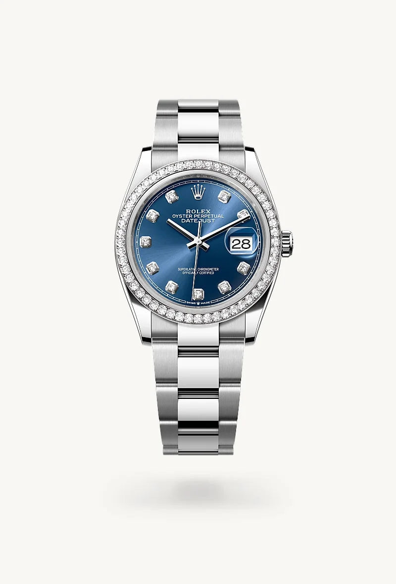 Rolex Datejust 36 White Rolesor - combination of Oystersteel and white gold, M126284RBR-0030