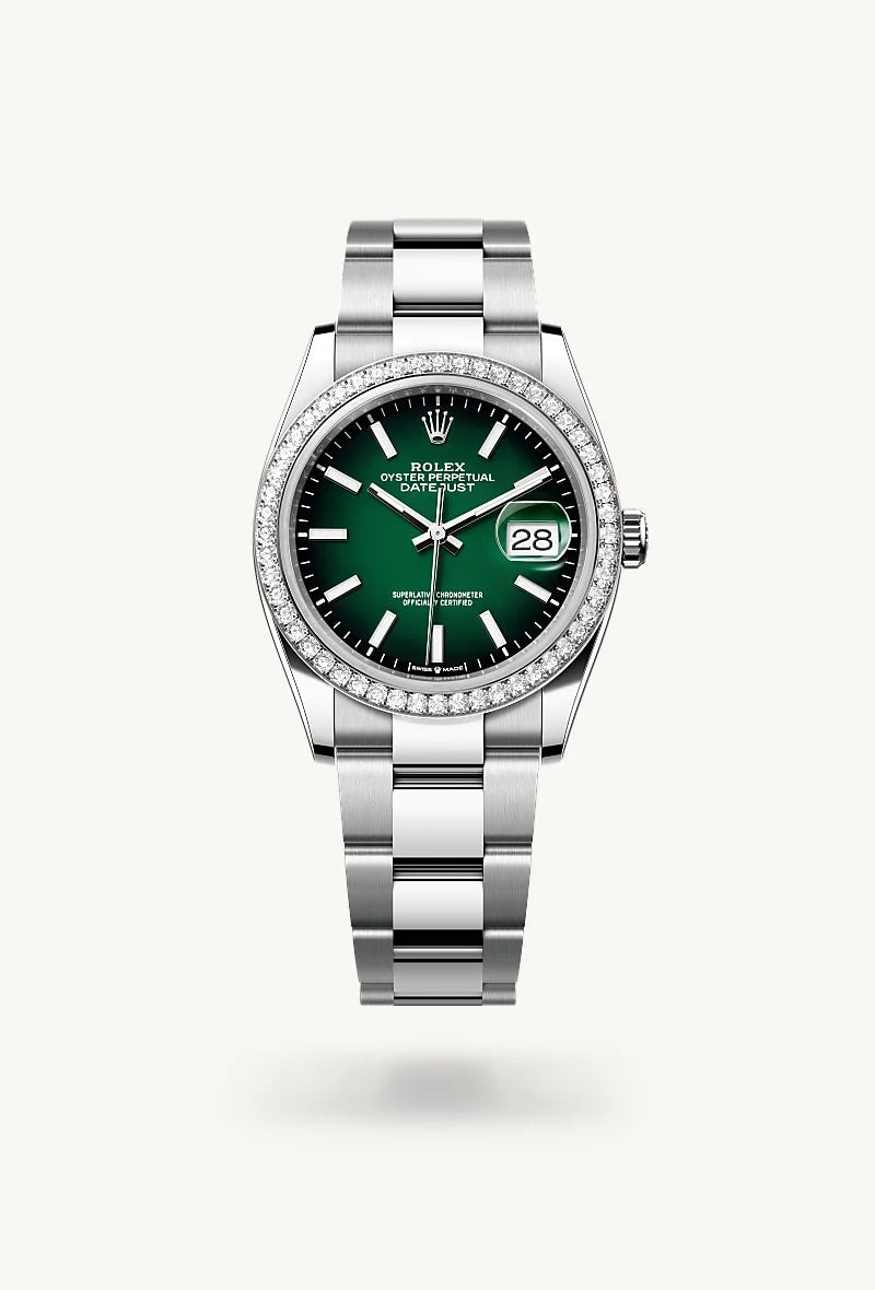Rolex Datejust 36 White Rolesor - combination of Oystersteel and white gold, M126284RBR-0052