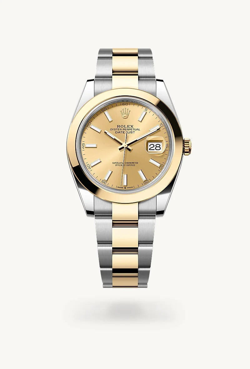 Rolex Datejust 41 Yellow Rolesor - combination of Oystersteel and yellow gold, M126303-0009