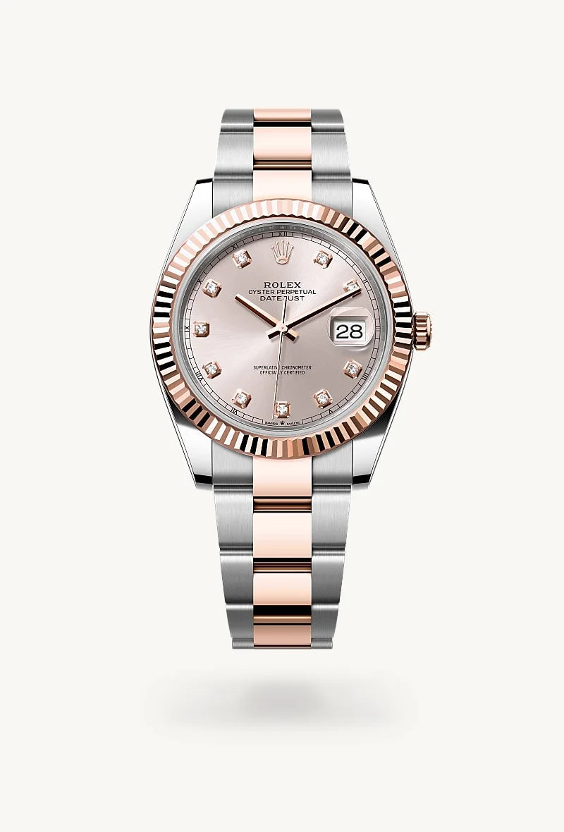 Rolex Datejust in Everose Rolesor - combination of Oystersteel and Everose gold, M126331-0007 - Meierotto Jewelers