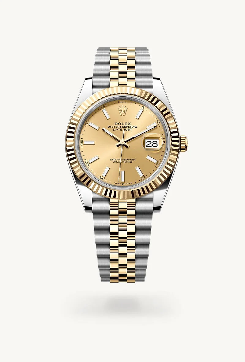 Rolex Datejust in Yellow Rolesor - combination of Oystersteel and yellow gold, M126333-0010 - Meierotto Jewelers