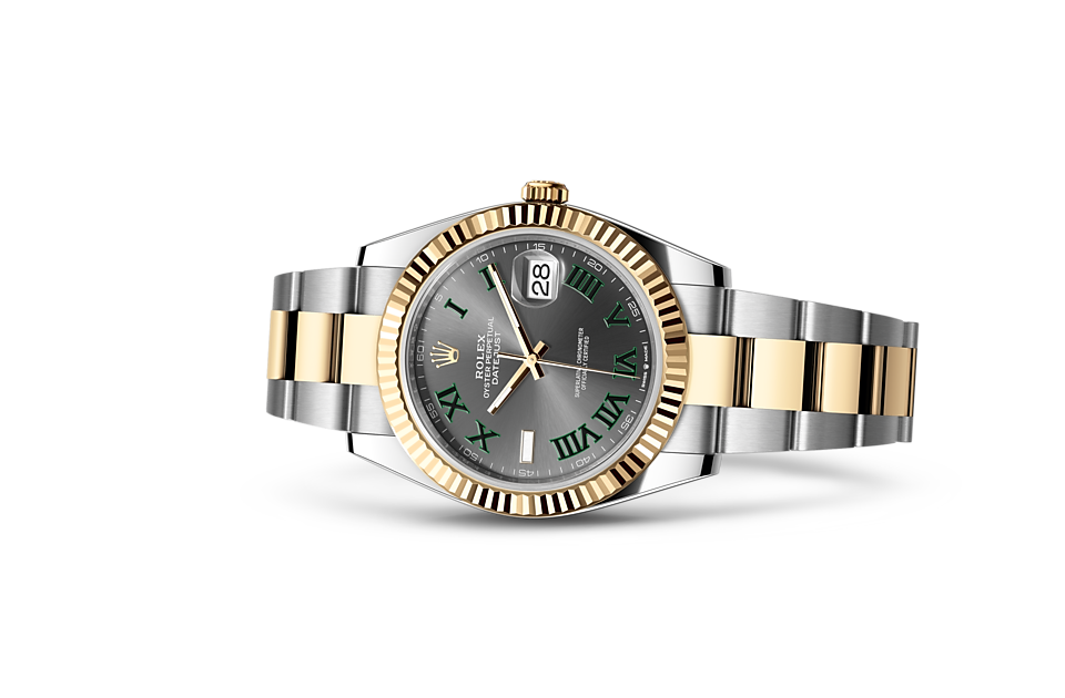 Rolex Datejust 41 M126333-0019 Watch in Store Laying Down