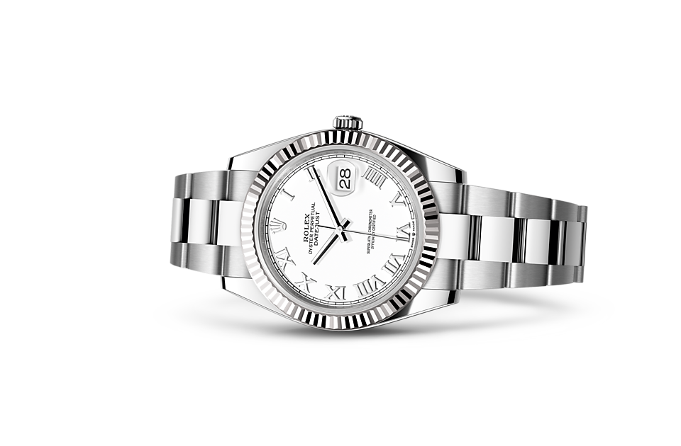 Rolex Datejust 41 M126334-0023 Watch in Store Laying Down