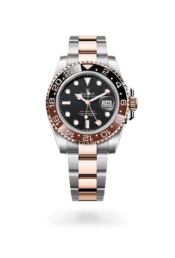 rolex GMT-Master II in Everose Rolesor - combination of Oystersteel and Everose gold, M126711CHNR-0002 - Meierotto Jewelers