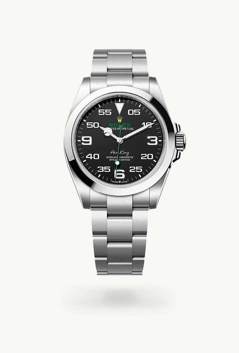 Rolex Air-King in Oystersteel, M126900-0001 - Meierotto Jewelers