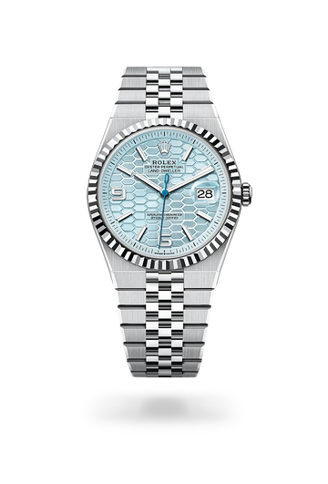 rolex Land-Dweller in Platinum, M127336-0001 - Meierotto Jewelers