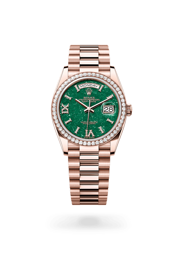 Rolex Day-Date in Gold, M128345RBR-0068 | Meierotto Jewelers