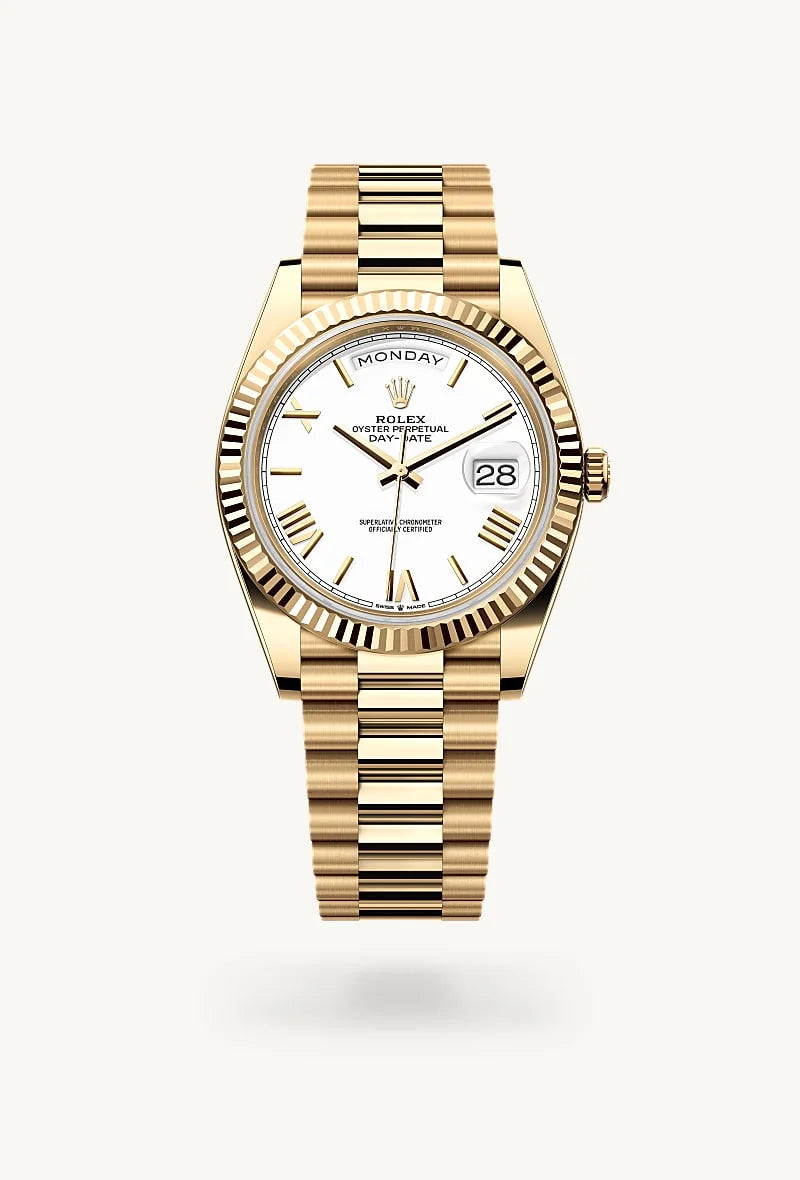Rolex Day-Date in 18 kt yellow gold, M228238-0042 - Meierotto Jewelers