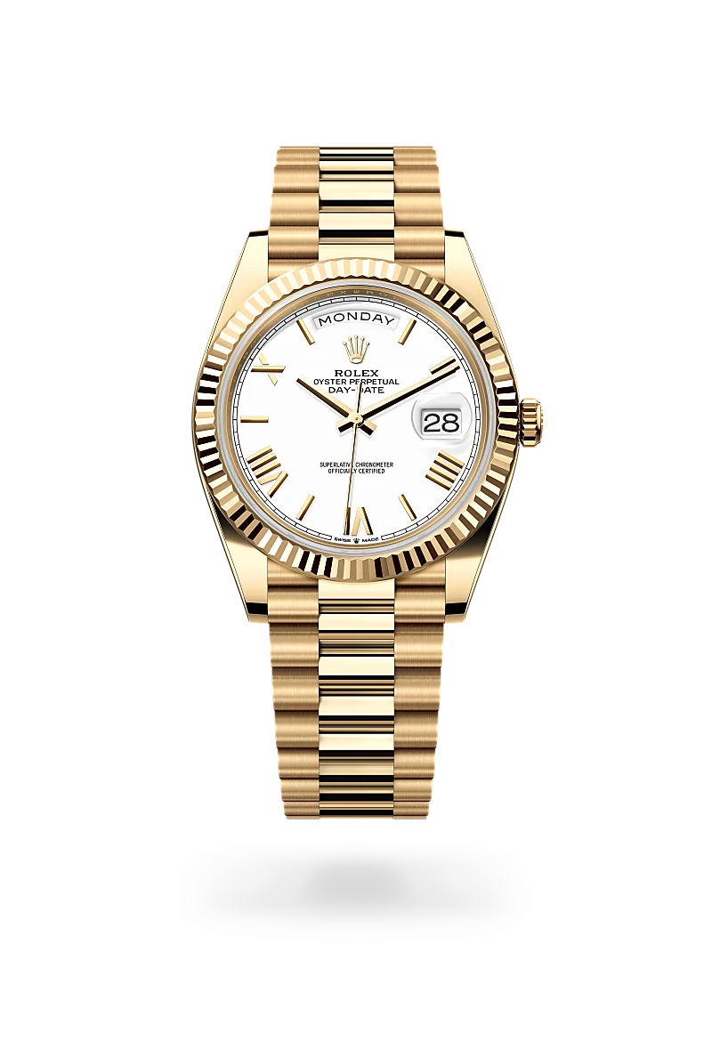 Rolex Day-Date in 18 kt yellow gold, M228238-0042 - Meierotto Jewelers