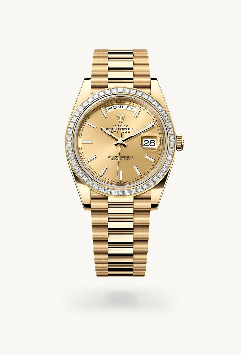 Rolex Day-Date 40 18 kt yellow gold, M228398TBR-0007