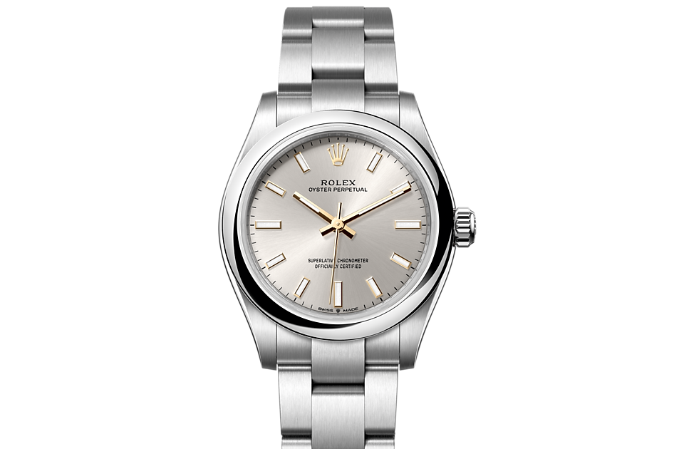 Rolex Oyster Perpetual in Oystersteel m277200 0001 Meierotto
