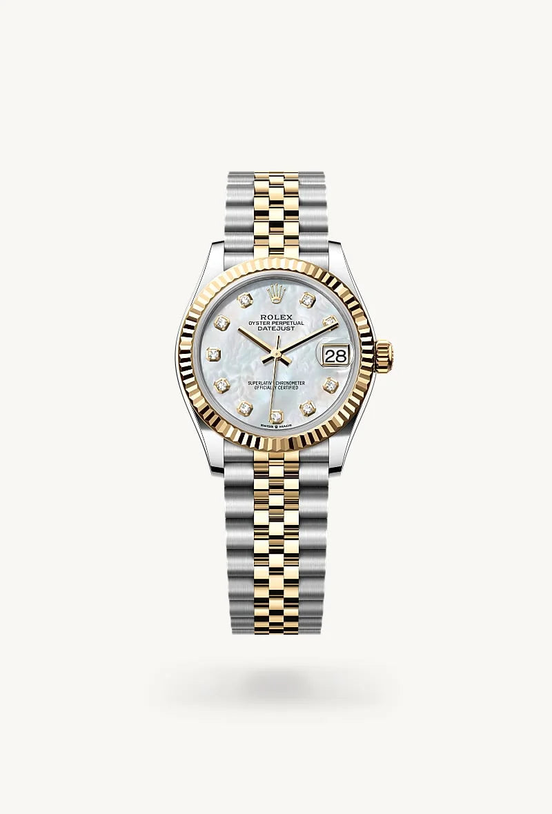 Rolex Datejust 31 Yellow Rolesor - combination of Oystersteel and yellow gold, M278273-0028