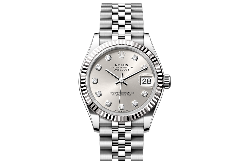 Rolex Datejust 31 M278274-0030 Watch Front Facing