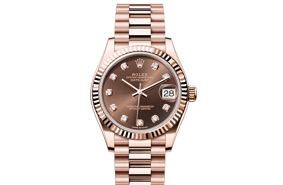 Rolex Datejust 31 M278275-0010 Watch Front Facing