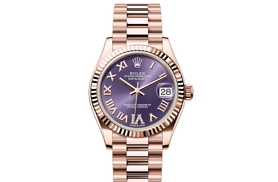 Rolex Datejust 31 M278275-0029 Watch Front Facing