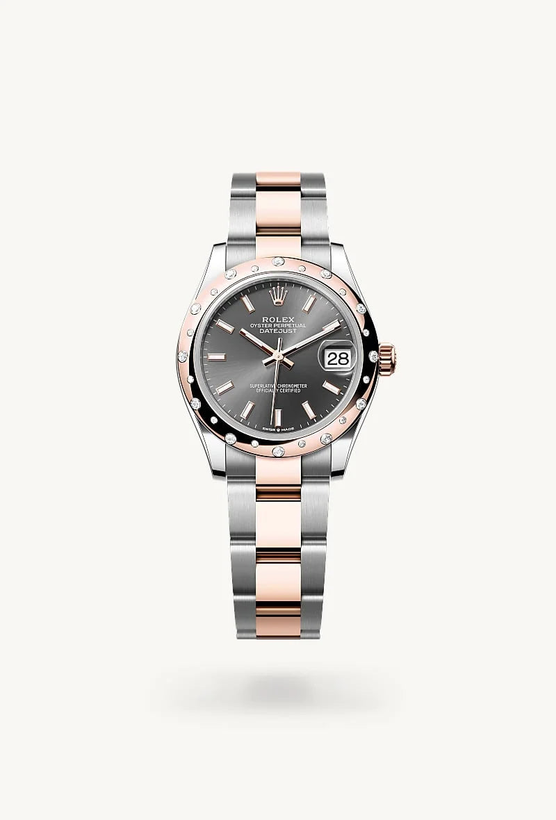 Rolex Datejust 31 Everose Rolesor - combination of Oystersteel and Everose gold, M278341RBR-0017