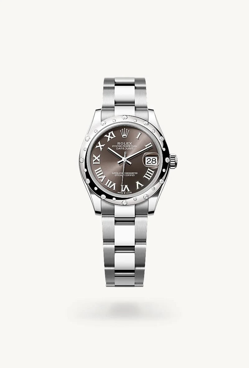 Rolex Datejust 31 White Rolesor - combination of Oystersteel and white gold, M278344RBR-0023