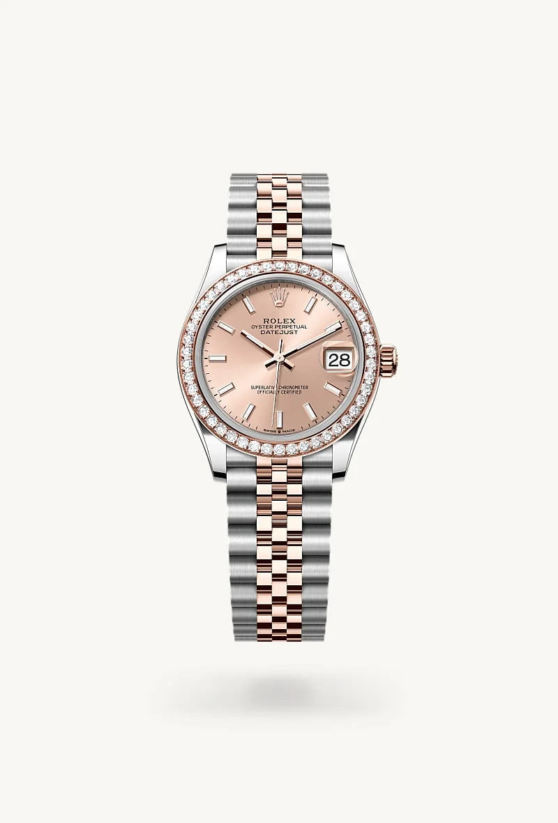 Rolex Datejust 31 Everose Rolesor - combination of Oystersteel and Everose gold, M278381RBR-0010