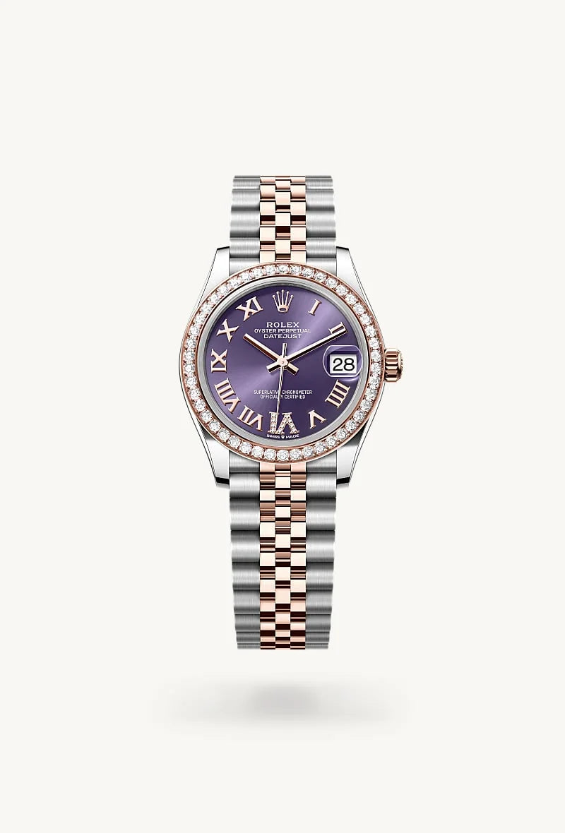 Rolex Datejust 31 Everose Rolesor - combination of Oystersteel and Everose gold, M278381RBR-0020